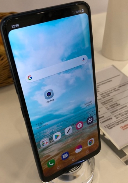 LG G7 ThinQ真機曝光：支持隱藏劉海