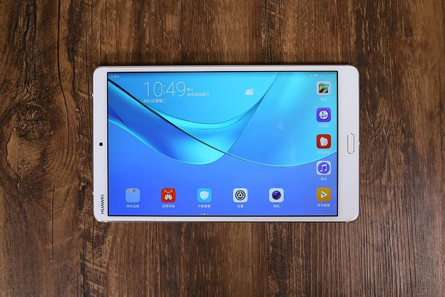 四曲面金屬機身 華為M5平板電腦圖賞