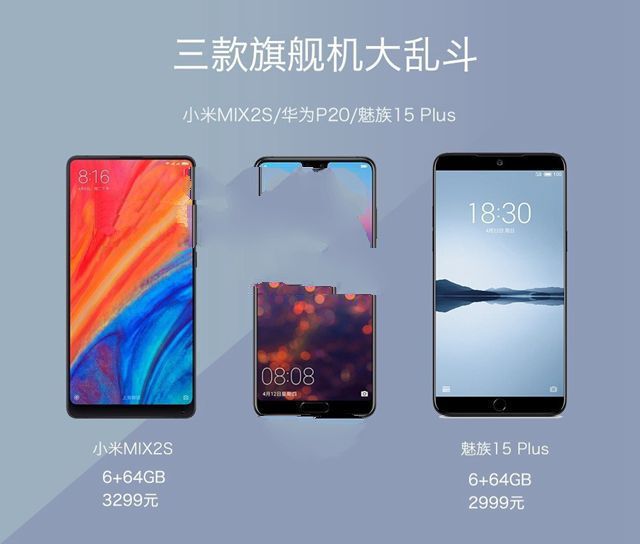 小米MIX2S、華為P20、魅族15 Plus對比評測 誰更討你喜歡?