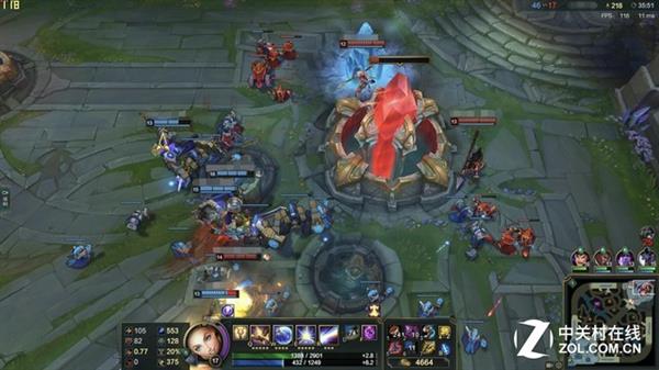 惠普暗影精靈4代《英雄聯盟》游戲體驗測試