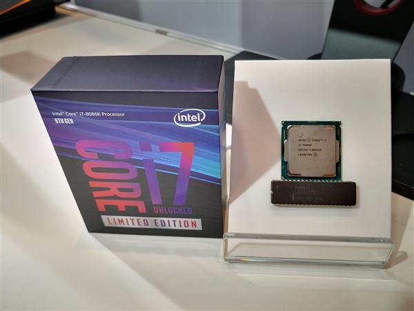 Intel i7-8086K開蓋限量版上架:5.3GHz要價5540元
