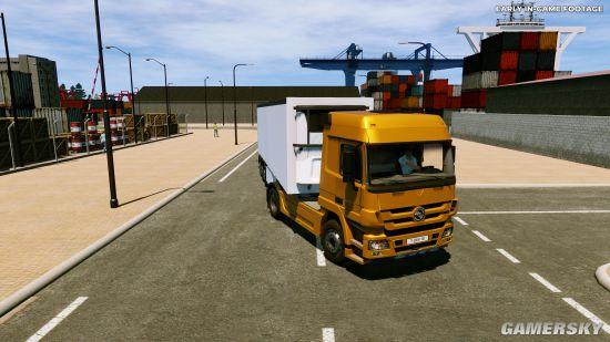 開車模擬游戲《卡車司機(jī)》公布:拉貨交際兩不誤