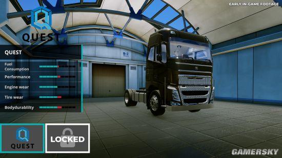 開車模擬游戲《卡車司機》公布:拉貨交際兩不誤