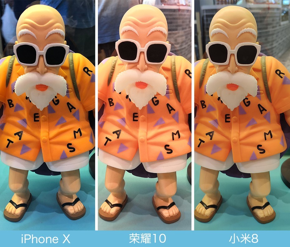 iPhone X、榮耀10、小米8拍照對比評測 蘋果秒殺一切？