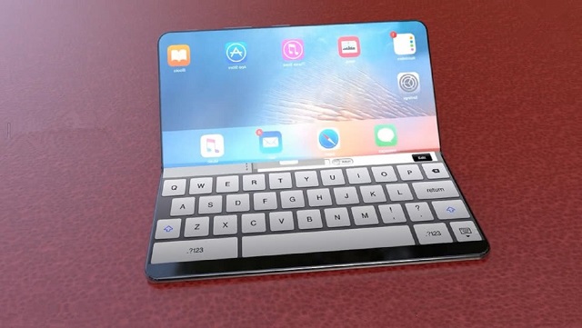 可折疊iPhone概念設計圖:手機可折疊秒變筆記本