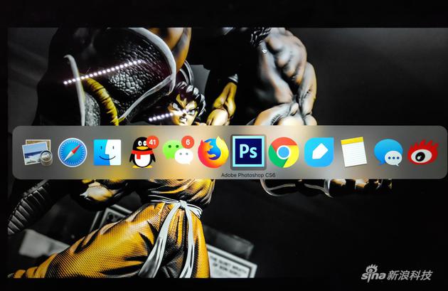 打開的軟件一目了然