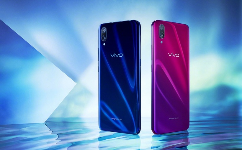 vivo X23魅影紫和幻夜藍圖賞 精美漸變色水滴屏