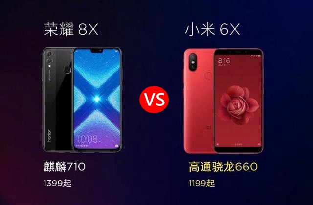 榮耀8X和小米6X區別對比 榮耀8X和小米6X哪個好?