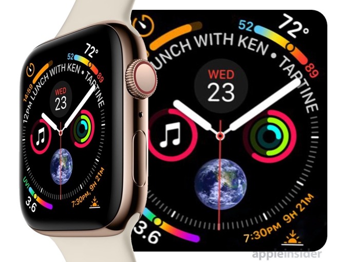 Apple Watch Series 4將提40毫米以及44毫米的版本