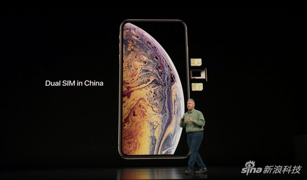 中國特供版雙卡雙待iPhone XS系列