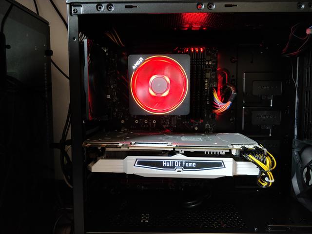 8000組裝一臺R7-2700X八核獨顯主機 每一分錢都花在刀刃上