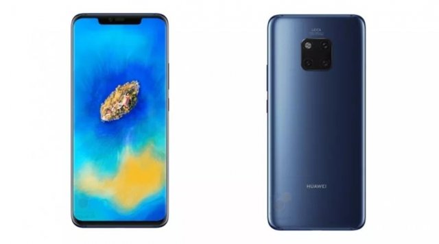 華為Mate 20 Pro真機曝光:6.4英寸OLED屏 四攝像頭!!