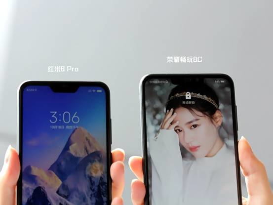 紅米6 Pro與榮耀暢玩8C對比評測：誰是最強中低端手機？