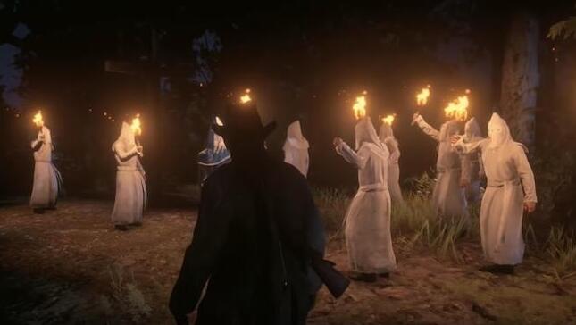 《大鏢客2》想要殺人不掉榮譽值?那就瞄準3K黨吧