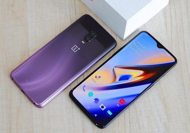 一加6T電光紫真機圖賞:水滴屏+屏幕指紋,完美的手感!