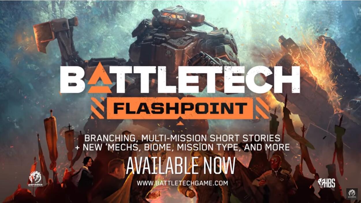 Paradox《暴戰機甲兵》首彈拓展包“Flashpoint”上線