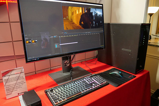 金士頓攜旗下新品亮相CES 2019,KC2000系列領(lǐng)銜