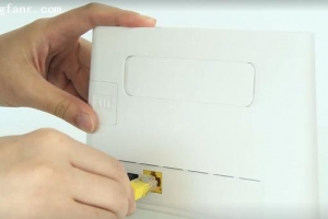 華為4G路由2連接網線充當無線路由器使用教程