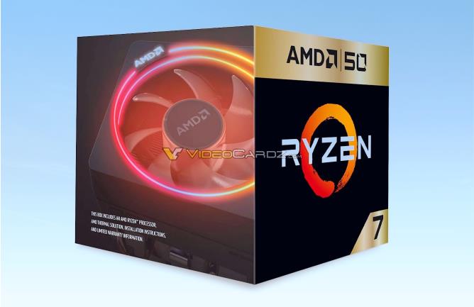 AMD 50周年紀(jì)念版銳龍7 2700X產(chǎn)品圖曝光:AMD CEO親筆簽名