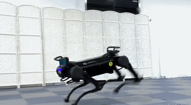 浙大新一代“絕影”機器狗來了:會鉆火圈 跳躍頂球