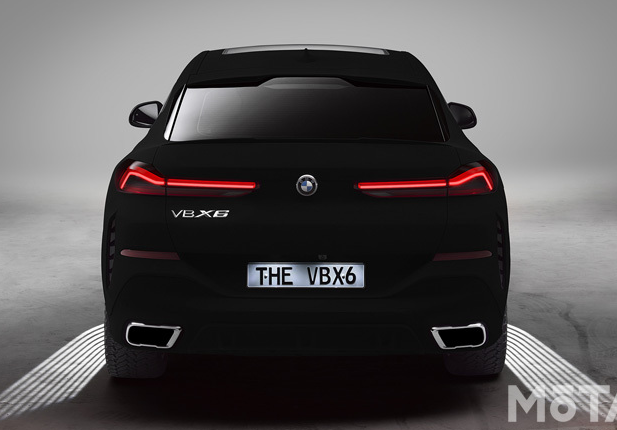 如同黑洞一般黑!世界首輛最黑材料涂裝寶馬X6公開